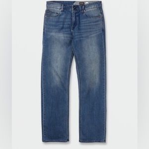 Volcoms Kinkade Stretch Jeans - Retro Blue 34W *Brand New*